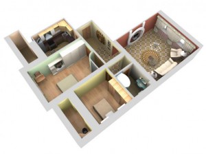 Общее архитектурно-планировочное решение жилых домов